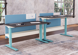 Height adjustable table