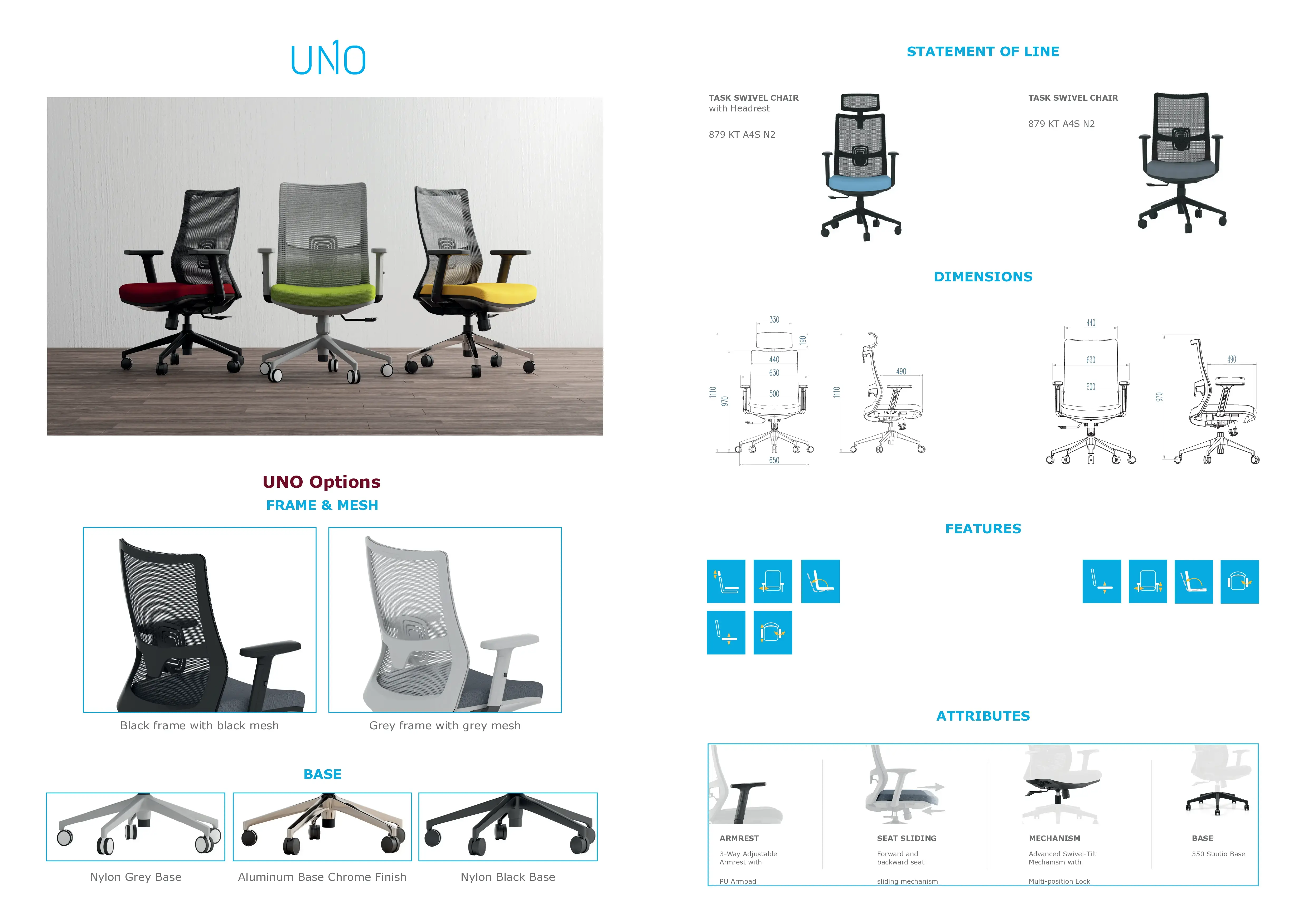 Nexa ergonomic office chair